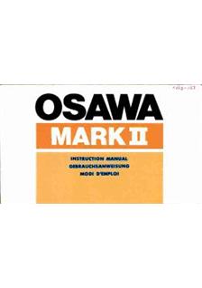 Osawa 200/4 manual. Camera Instructions.